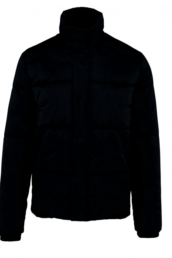 Recycelte Daunenjacke. 100 % recyceltes polyester.